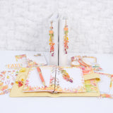 Autumn Whispers Planner Clip or Charm with Enamel Leaf