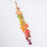 Autumn Whispers Dangle Planner Charm with Pumpkin, Squirrel and Owl Charms in Gold