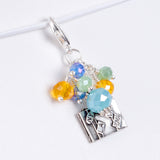 Wander Dangle Planner Clip or Charm with either or Airplane or Luggage Charm