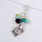 Daily Journal Camera Dangle Planner Clip or Charm