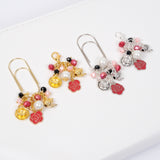 Wonderland Tea Party Planner Clip or Charm in Silver or Gold