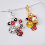 Wonderland Tea Party Planner Clip or Charm in Silver or Gold