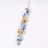Wander Travel Dangle Planner Charm with Camera, Plane, Passport and Globe Charms