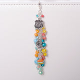 Let's Go Dangle Planner Charm with Route 66, Burger and Fries Charms - Silver