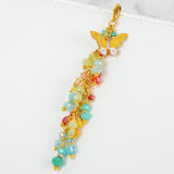 Yellow Butterfly Planner Charm
