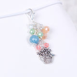 Lillian's Garden Dangle Planner Clip or Charm with Watering Can Charm