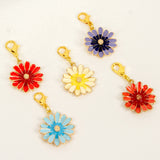 Enamel Daisy Charms