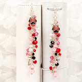 Minnie Mouse and Key Charm on Ring Bound Planner and Traveler's Notebook Mouse Dangle Planner Charm