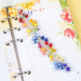 Tulip Planner Charm with Tulip Time Cocoa Daisy kit