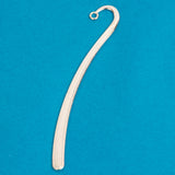 Metal Bookmark adapter for Planner charms silver