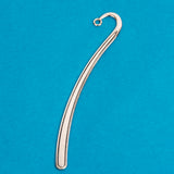 Antique Silver Metal Bookmark Adapter for Planner Charms