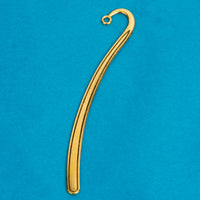 Antique Gold Bookmark Adapter for Charms