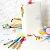 Rainbow Dangle Charm on Personal Sized Planner