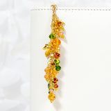 Gold Fall Leaves Planner Dangle Charm