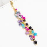 Sugar Skull Day of the Dead Dangle Charm