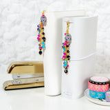 Day of the Dead Sugar Skull Dangle Charms on Planners