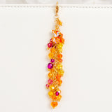 Enamel Fox Crystal Dangle Planner Charm
