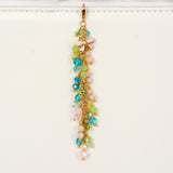 Pastel Dangle Charm with Pink Enamel Bow