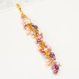 Sakura Planner Charm Dangle Pink, Purple Gold