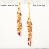 Ring Bound and TN comparison Dangle Planner Charms