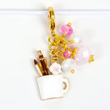 Artsist's Coffee Cup Dangle Charm