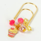 Cupcake Dangle Clip or Charm