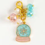 Snow Globe Charm or Stitch Marker