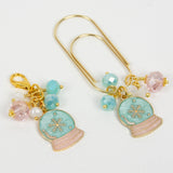 Snow Globe Dangle Clip and Charm