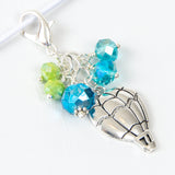 Hot Air Balloon Lobster Clasp Charm