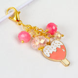 Heart Ice Cream Treat Traveler's Notebook Charm Stitch Marker