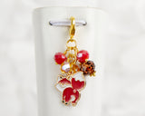 Red Fox Dangle Planner Clip or Charm