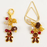 Gingerbread Man Dangle Planner Clip and Charm
