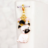 Bulldog Planner Charm or Stitch Marker