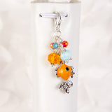 Fantail Goldfish Dangle Clip or Charm