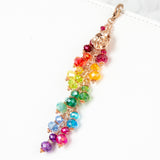 Rose Gold Rainbow Dangle Planner Charm