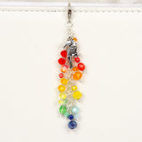 Toucan Dangle Planner Charm with Rainbow Crystals