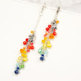 Toucan Dangle Planner Charm with Rainbow Crystals