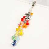 Toucan Dangle Planner Charm with Rainbow Crystals