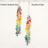 Sparkle Princess Co Ring Bound and Traveler's Notebook Style Charms