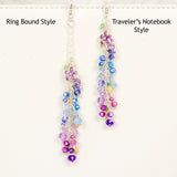 Ring bound and travelers notebook  style charm comparisons