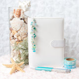 Under the Sea  Planner Dangle Charm with Mermaid, Sea Turtle, Clam Shell and Sea Horse Charms