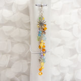 Sunflower and Leaf Planner Charm