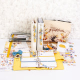 Sunflower Dangle Charm shown with Cocoa Daisy kit