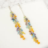 Sunflower and Leaf Dangle Planner Charm at sparkleprincessco.com