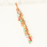 Elegance Blooms Dangle Planner Charm in Rose Gold