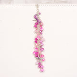Pink Dragonfly Crystal Planner Dangle Charm