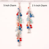 Lighthouse Dangle Planner Charm in two sizes.