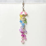 Pastel Rainbow Umbrella Planner Charm