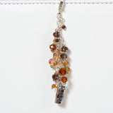 Coffee Dangle Planne Charm -Silver