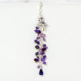 Unicorn Planner Charm with Purple Crystal Dangle